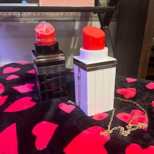 Lipstick crossbody purse bag